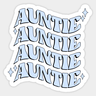 Auntie Sticker